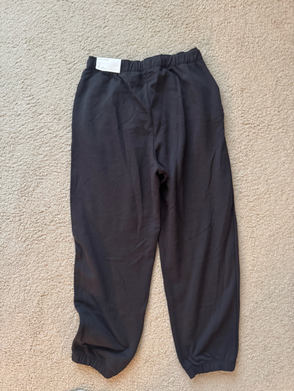 American Eagle women’s Black Elastic Waist Jogger Pants.  NWT